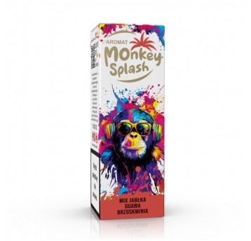 Monkey Splash Mix Jabłko Guawa Brzoskwinia 8ml