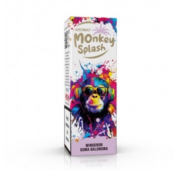Monkey Splash Winogrono Guma Balonowa 8ml