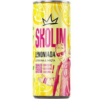 SKOLIM LEMONIADA CYTRYNA MIĘTA 250ML