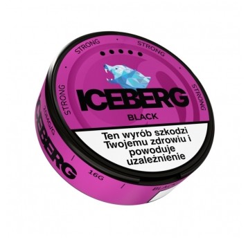 Woreczki nikot. Iceberg Black 20mg