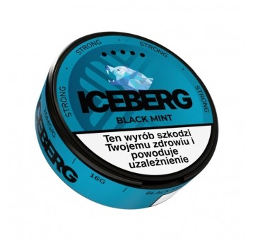 Woreczki nikot. Iceberg Black Mint 20mg