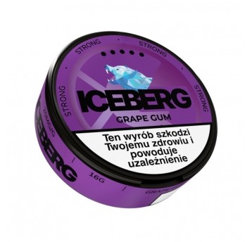 Woreczki nikot. Iceberg Grape Gum 20mg