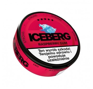 Woreczki nikot. Iceberg Raspberry Gum 20mg