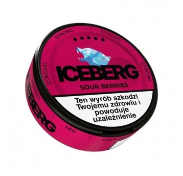 Woreczki nikot. Iceberg Sour Berries 20mg