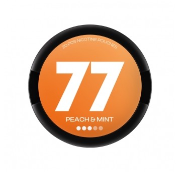 Woreczki nikotynowe 77 Peach & Mint 16mg