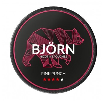 Woreczki nikotynowe BJORN Pink Punch 11,7mg