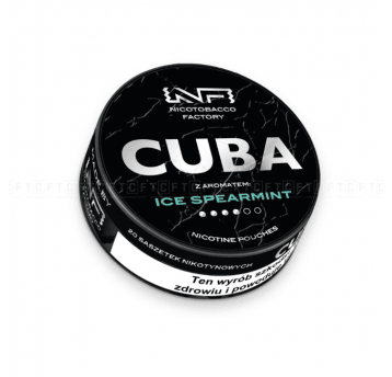 Woreczki nikotynowe CUBA Black Ice Spearmint 20mg