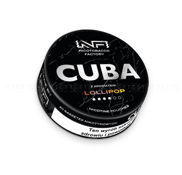 Woreczki nikotynowe CUBA Black Lollipop 20mg