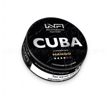 Woreczki nikotynowe CUBA Black Mango 20mg