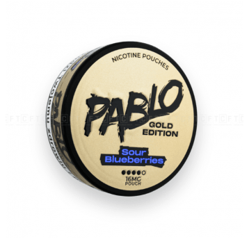 Woreczki nikotynowe Pablo Gold Sour Blueberr. 20mg