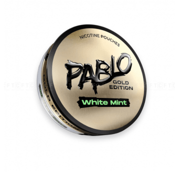 Woreczki nikotynowe Pablo Gold White Mint 20mg