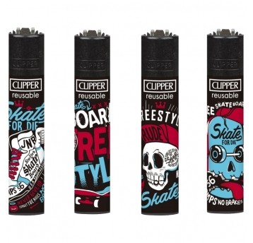 Zapalniczka CLIPPER CP11 Krzesiwo Oklejka 48szt.